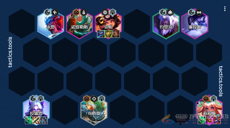 金铲铲之战s11夜幽神谕莉莉娅阵容推荐(图2) 金铲铲之战s11夜幽神谕莉莉娅阵容推荐(图2)