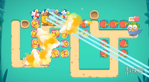 保卫萝卜4秋天的第一杯奶茶第十八关怎么过(图5) 保卫萝卜4秋天的第一杯奶茶第十八关怎么过(图5)