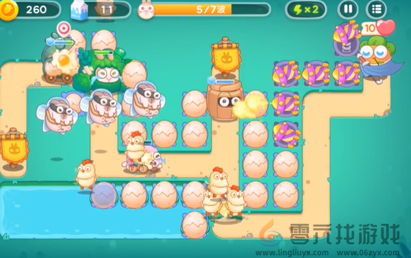 保卫萝卜4秋天的第一杯奶茶第6关通关攻略(图4) 保卫萝卜4秋天的第一杯奶茶第6关通关攻略(图4)