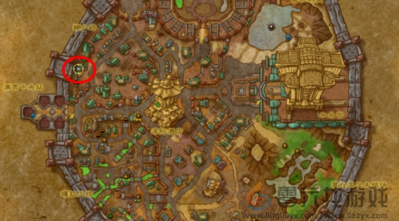 魔兽世界安德麦地区军需官位置分享(图7) 魔兽世界安德麦地区军需官位置分享(图7)