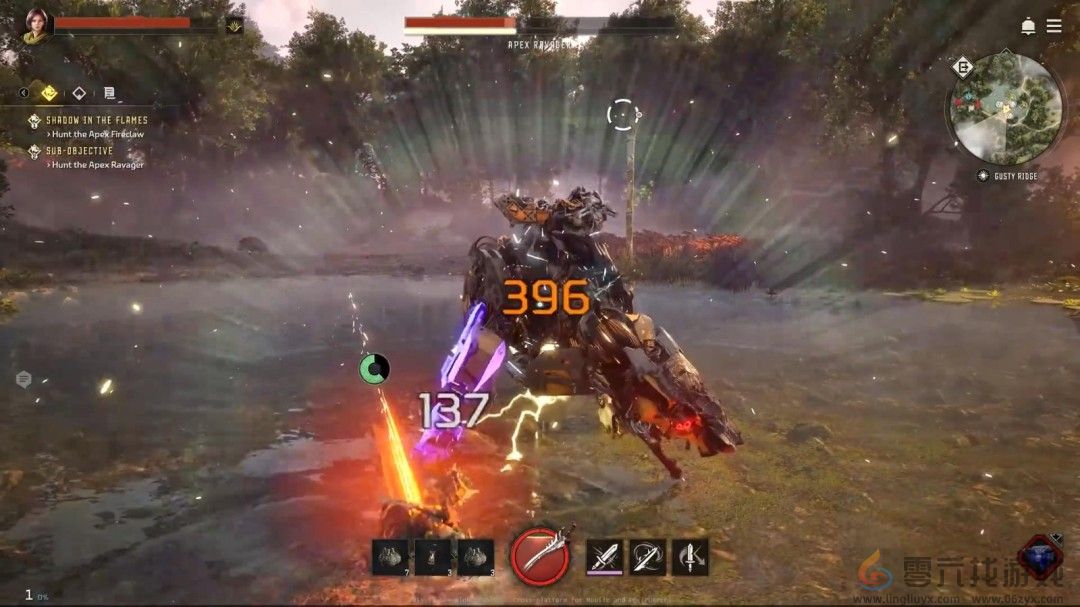 《地平线：钢铁边境》新实机演示 画面和玩法很棒(图2)