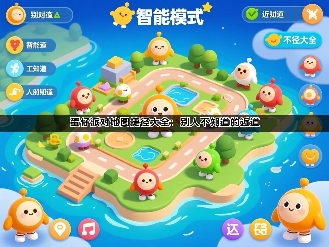 蛋仔派对地图捷径大全：别人不知道的近道(图1)