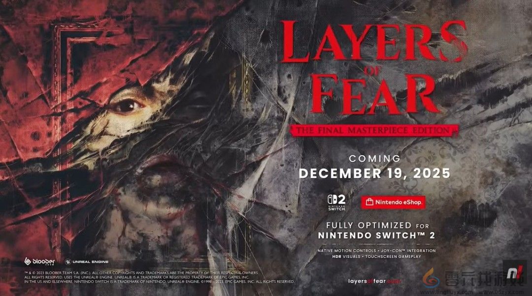 《层层恐惧：最终杰出版》将在12月19日登陆Switch2 包含1代2代以及所有DLC(图1)